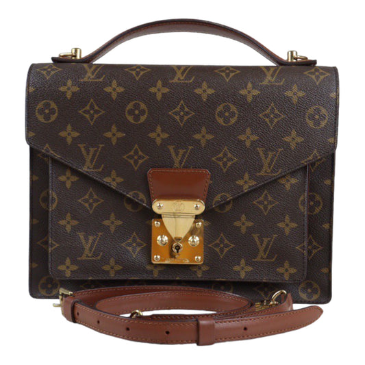 Rank AB ｜ LV Monogram Monceau28 Shoulder Bag ｜23042212