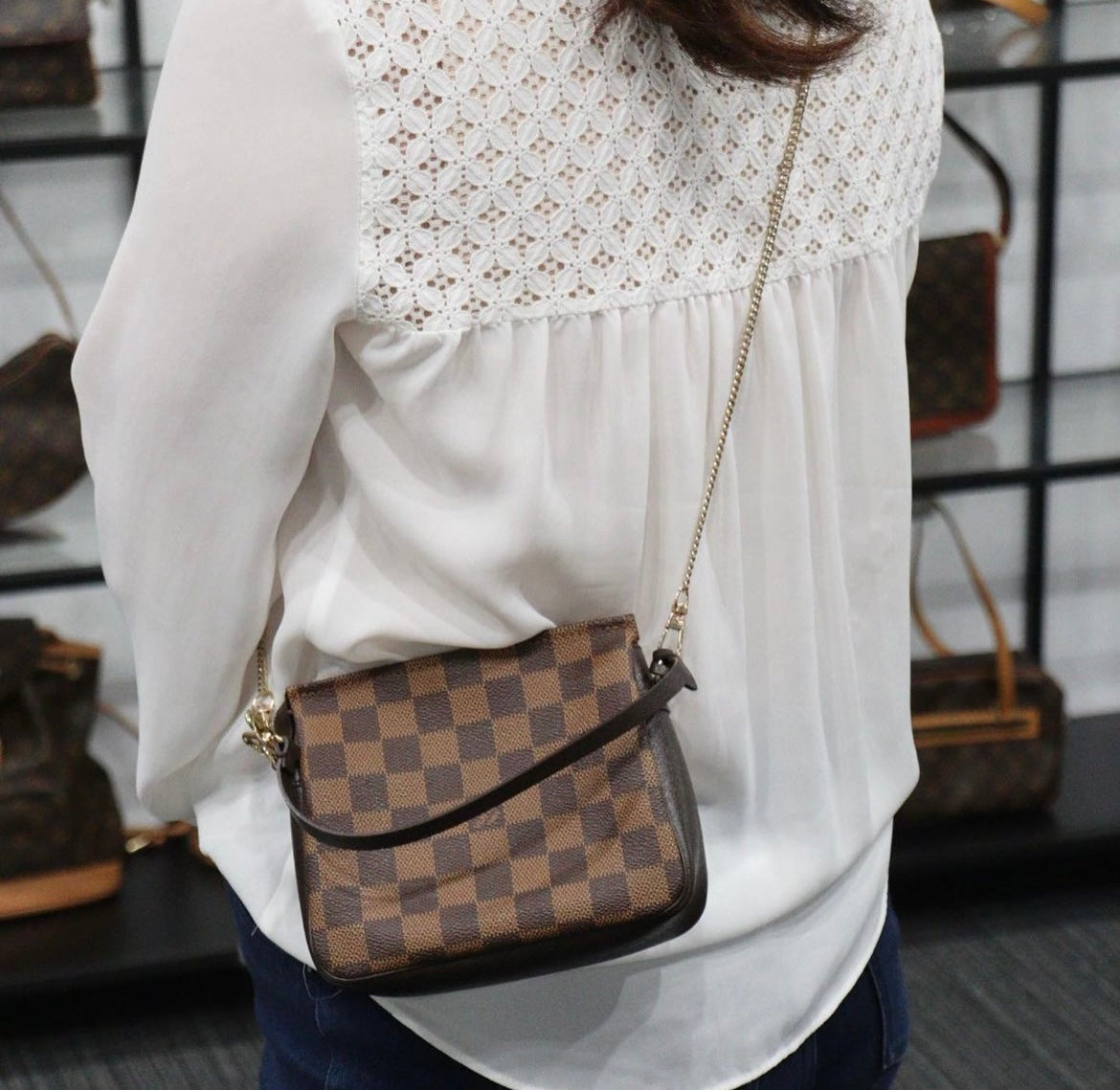 Rank A ｜ LV Damier Truth Make Up ｜23042119