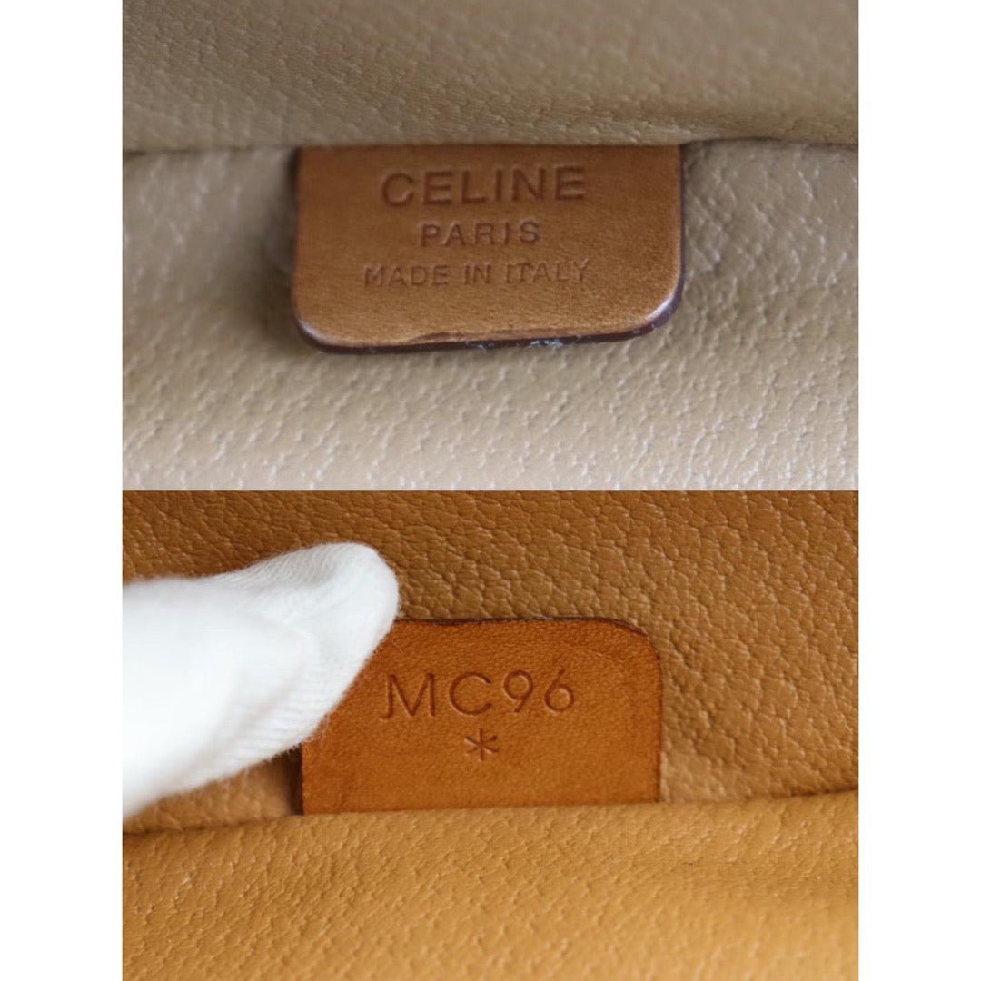 Rank A ｜ CELINE Macadam Vanity Handbag ｜22102505