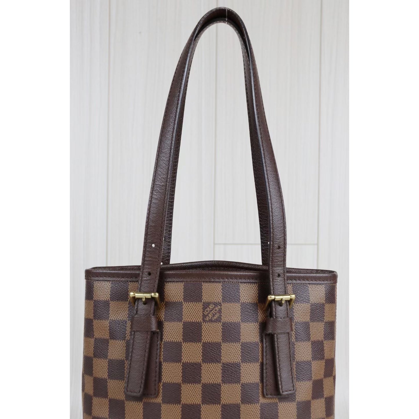 Rank A ｜ LV Damier Petit Bucket PM Tote Bag ｜072013