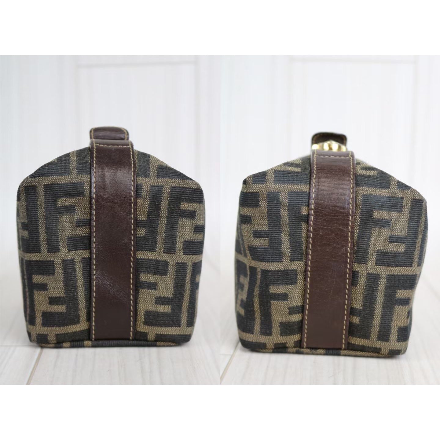 Rank AB ｜ FENDI Zucca Handbag ｜020713