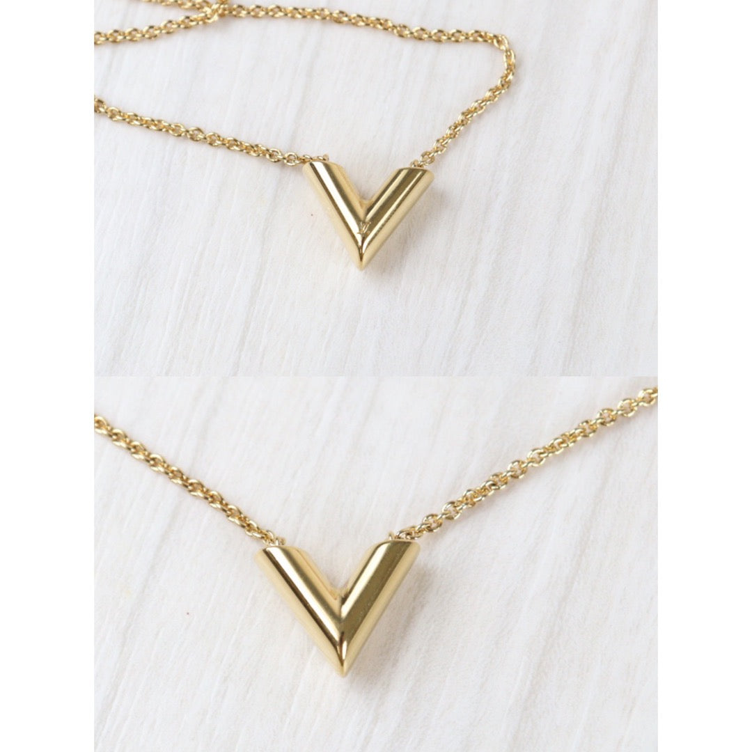 Rank SA ｜ LV Collier Essential V Necklace ｜23041301