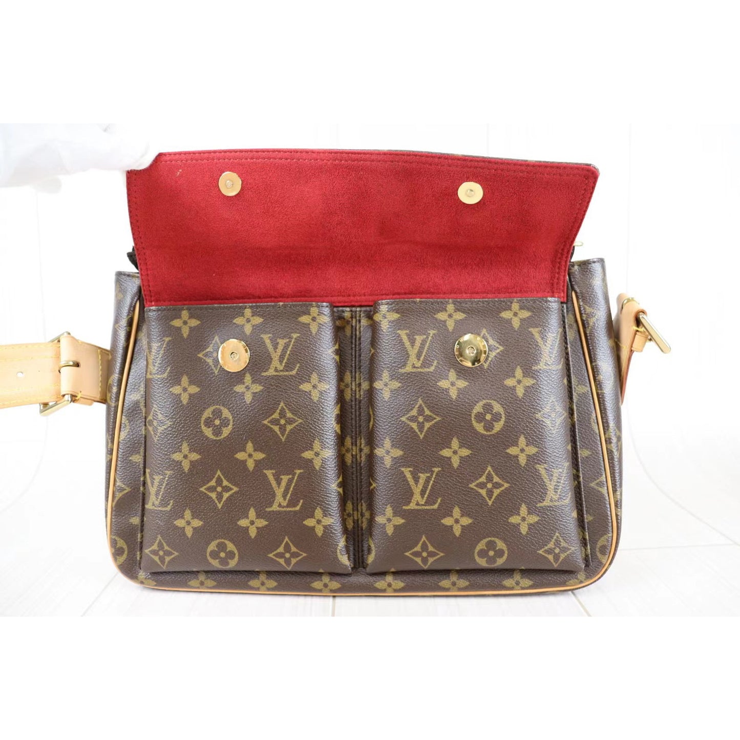 Rank AB ｜LV Monogram Viva Cite GM Shoulder Bag｜082006