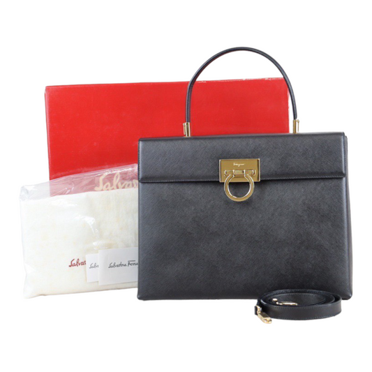 Rank SA ｜Ferragamo Gancini 2WAY Handbag Shoulderbag｜22121208