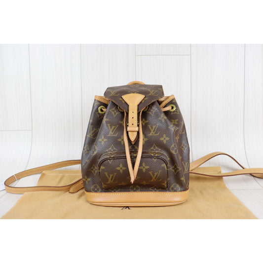 Rank A ｜ LV Monogram Montsouris PM Backpack｜083117