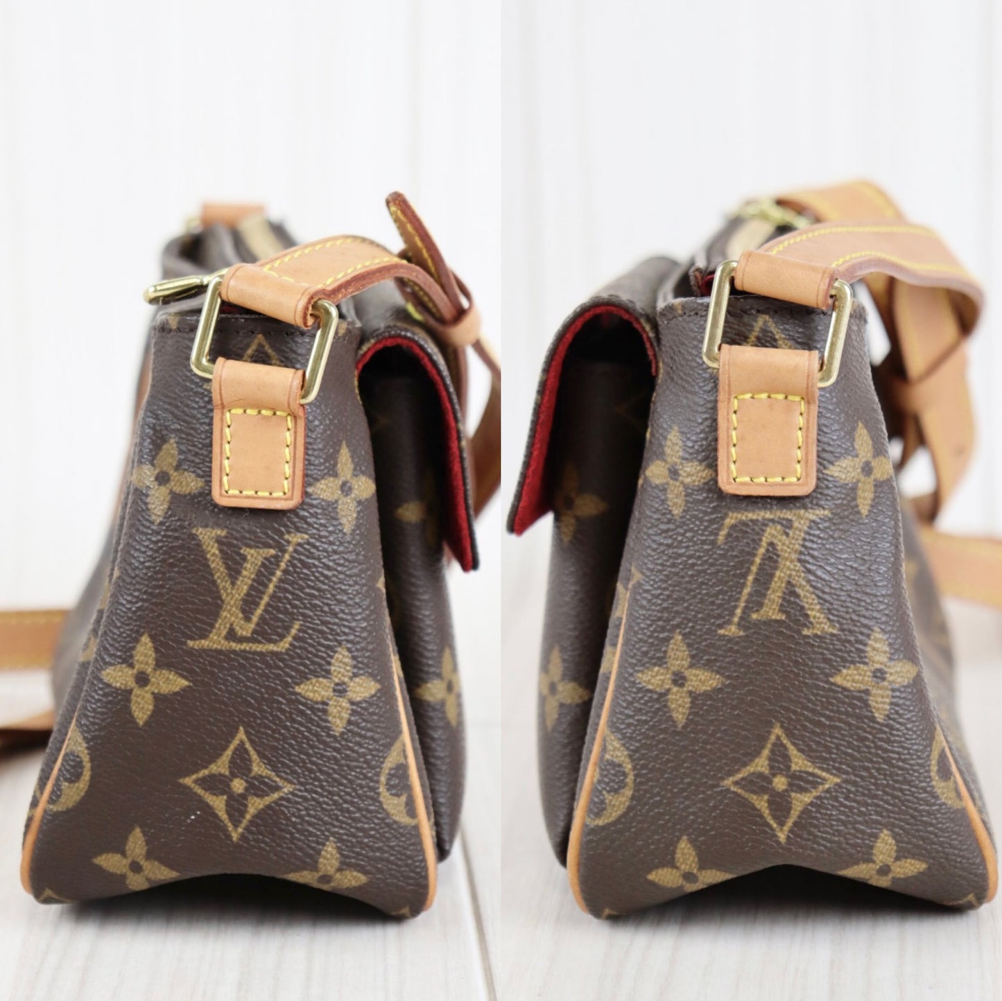 Rank AB｜ LV Monogram Viva cite PM Shoulder Bag ｜072807