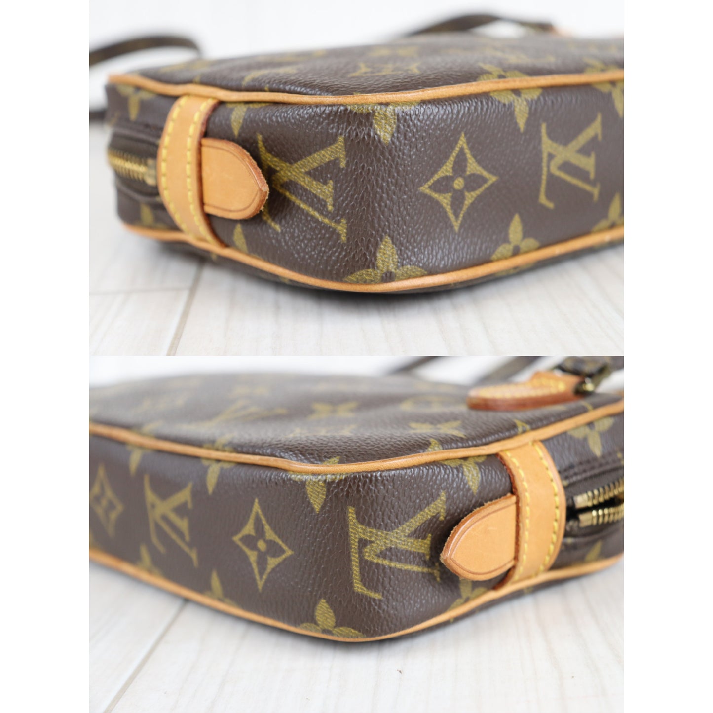 Rank AB｜LV Monogram Pochette Marley Bandolier Shoulder Bag｜082603