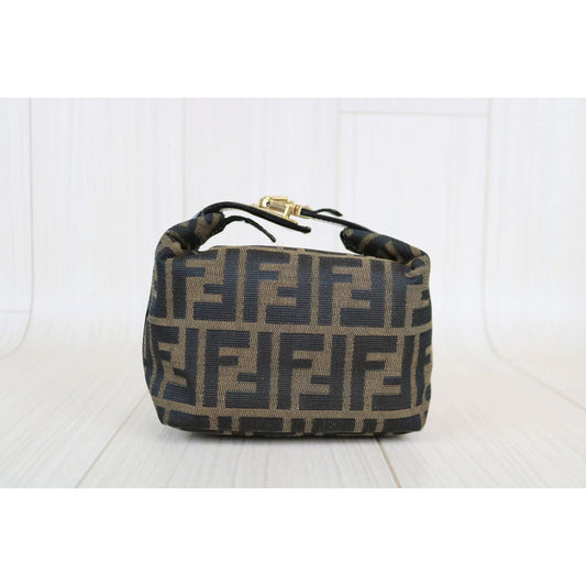 Rank AB ｜ FENDI Zucca Handbag ｜052104