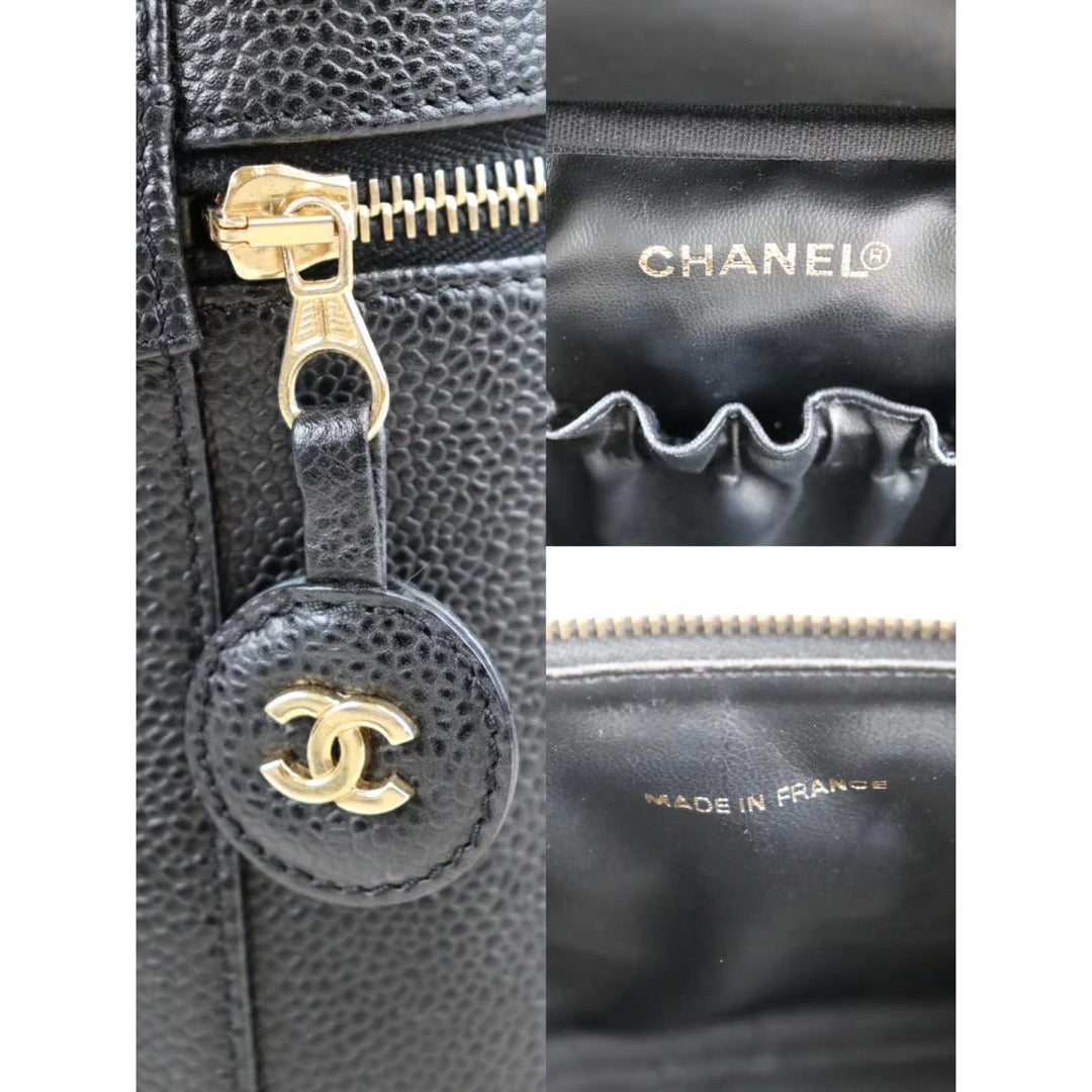 Rank SA ｜ CHANEL Caviar Skin Vanity Handbag ｜22102602