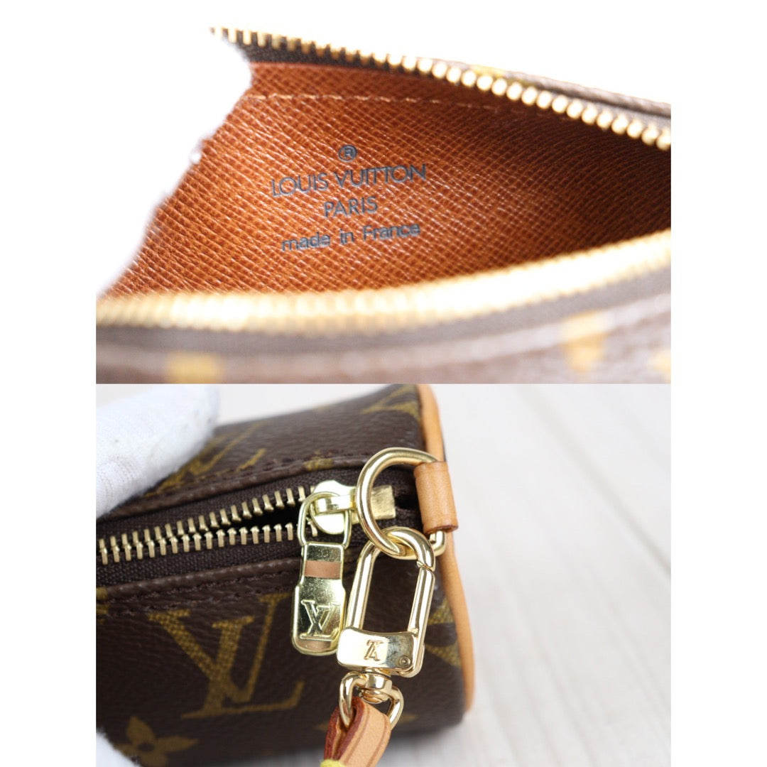 Papillon leather handbag Louis Vuitton Green in Leather - 20330825