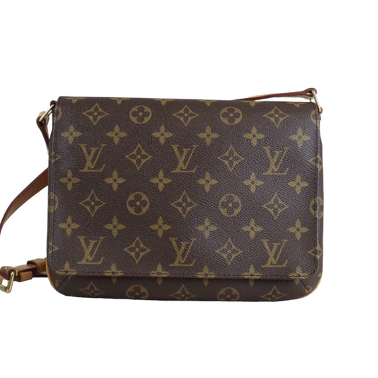 Rank A ｜ LV Monogram Musette Tango Shoulder Bag｜23030103