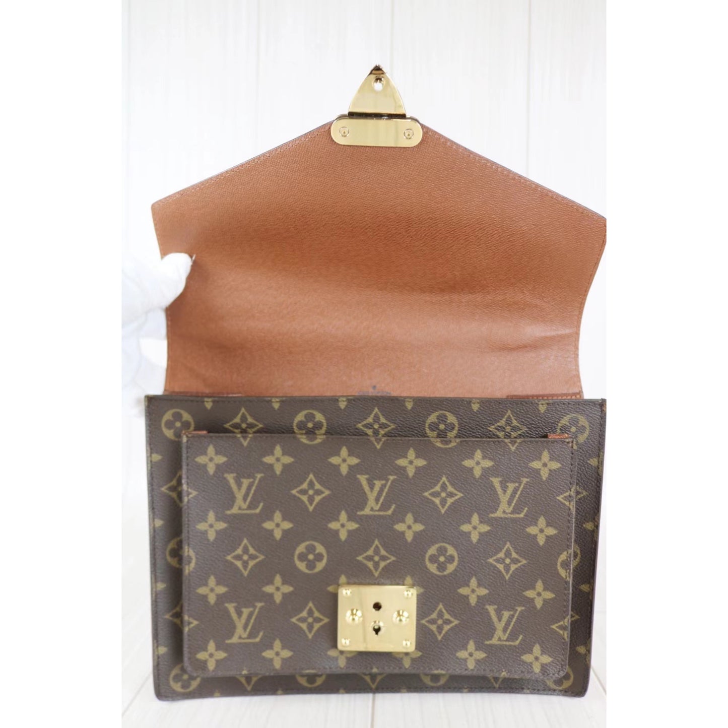 Rank A ｜ LV Monogram Monceau28 Shoulder Bag ｜070403