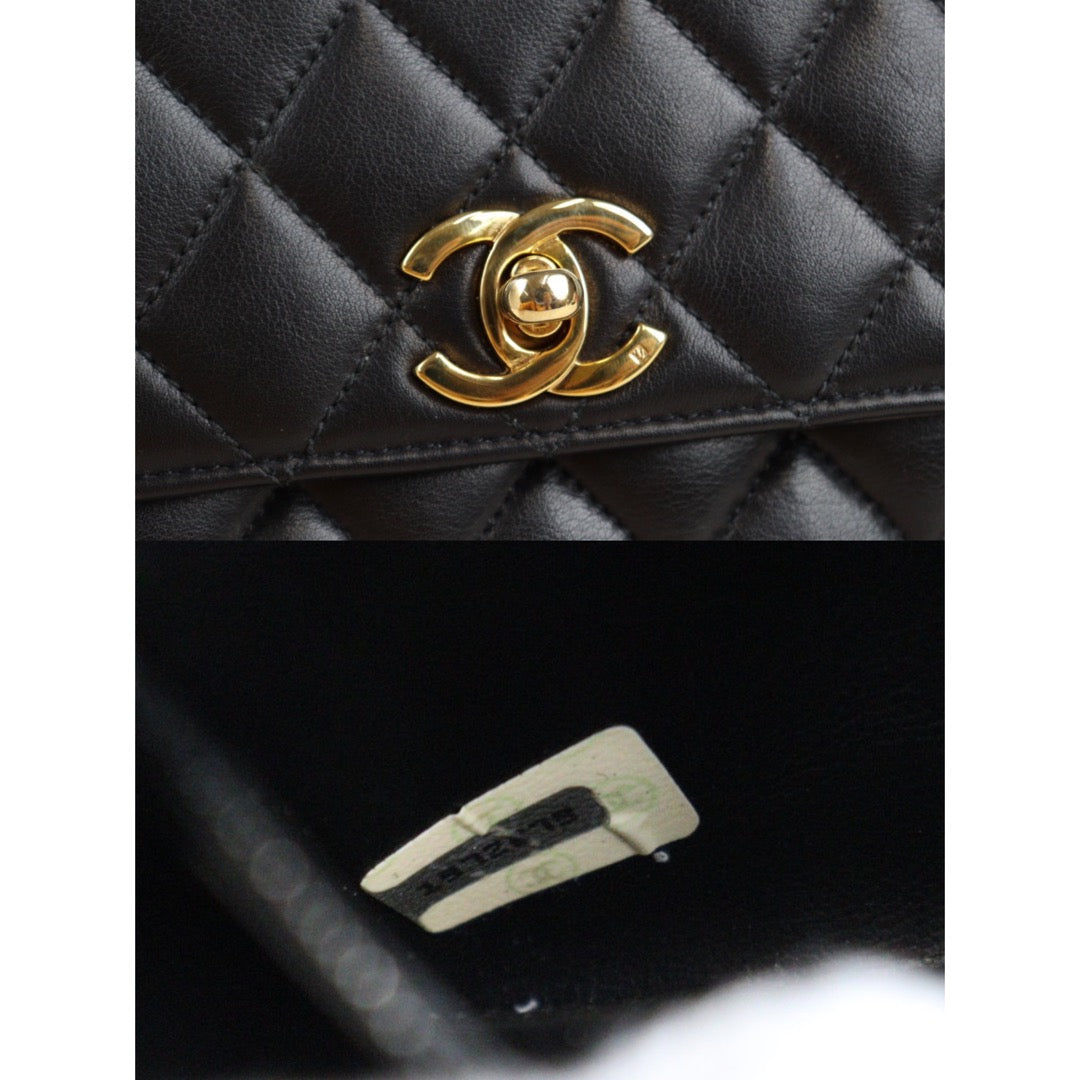 Rank A ｜ CHANEL Matrasse Lambskin Waist Bag｜23042210