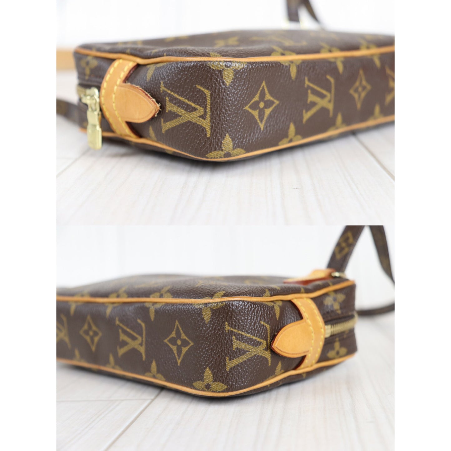 Rank AB｜LV Monogram Pochette Marley Bandolier Shoulder Bag｜073008