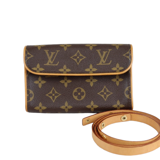 Rank AB ｜ LV Monogram Pochette Florentine Waist Bag XS｜22101402