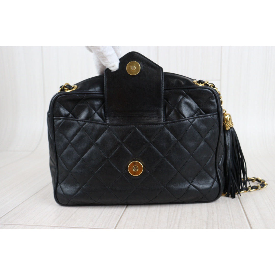 Rank AB ｜ CHANEL Matrasse Double Chain Camera Bag 22｜23042205