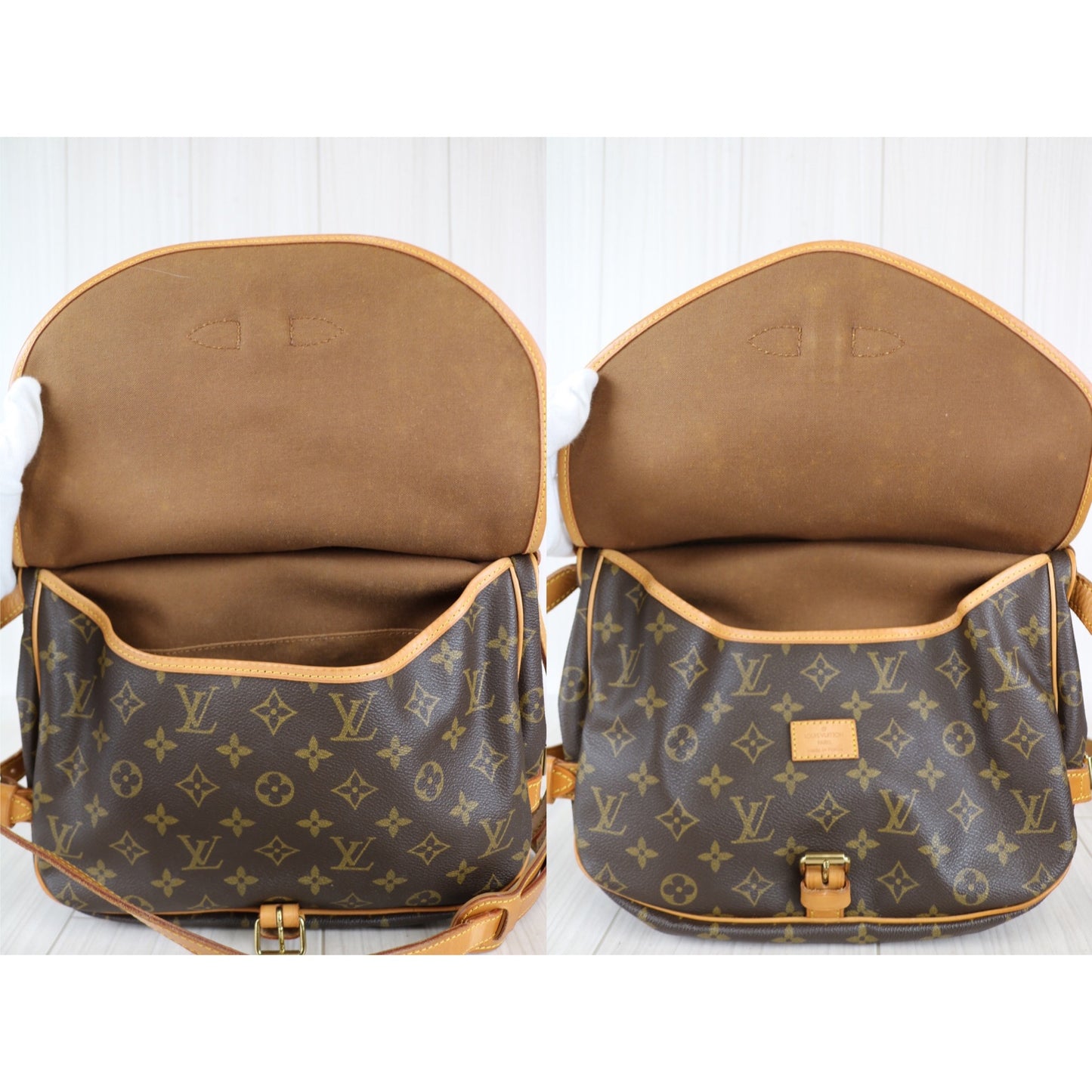 Rank AB ｜ LV Monogram Saumur MM Shoulder Bag｜062903