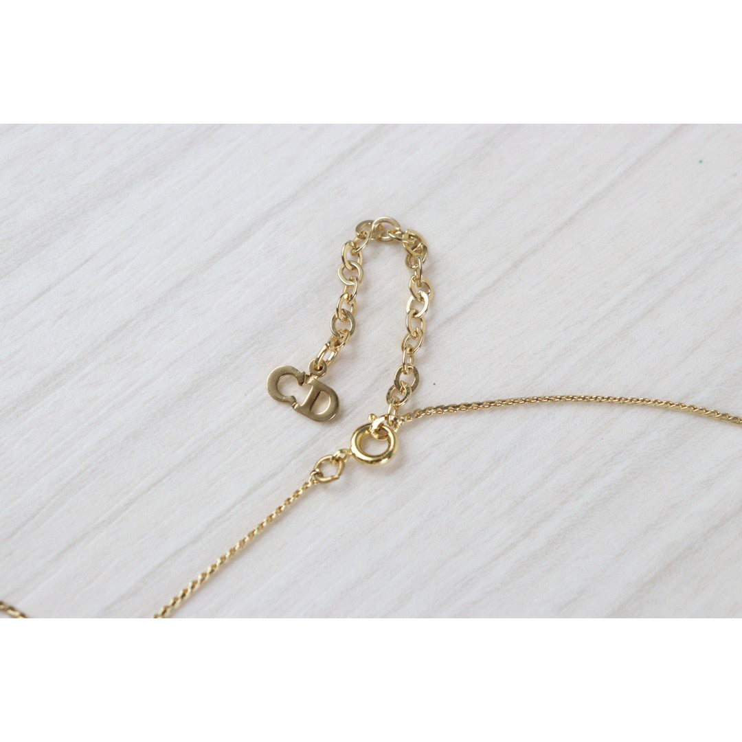 Rank SA ｜ Dior CD Necklace Gold Plated ｜23033004