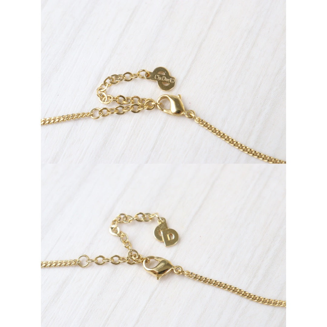 Rank SA ｜ Dior Necklace Earring Set Rhinestone｜23042114