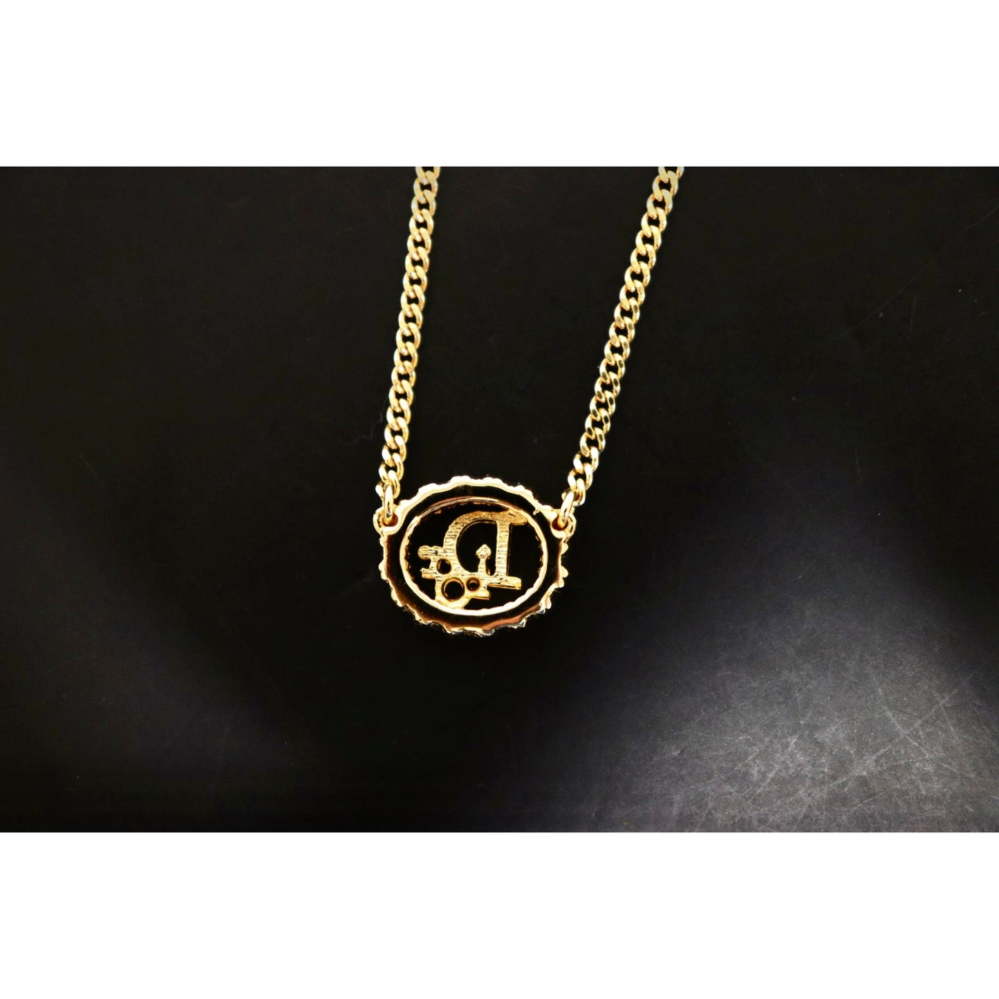 Rank SA ｜ Dior CD Necklace 18k Gold Plated ｜090701