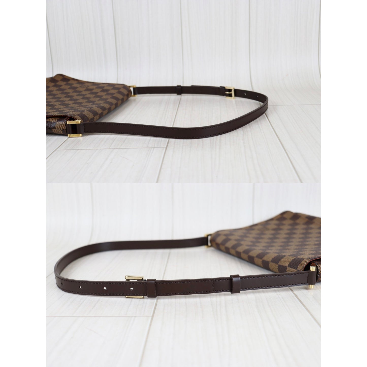 Rank A ｜ LV Special Orders Damier Musette Tango Shoulder Bag｜090104