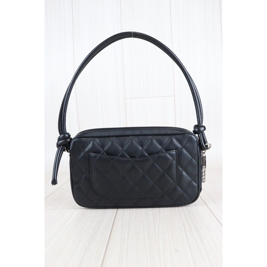 Rank A ｜ CHANEL Cambon Line Shoulder Pouch ｜23020708