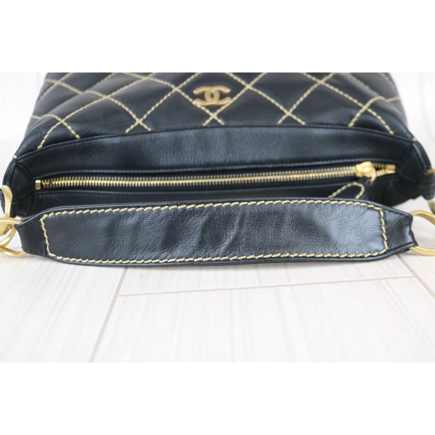 Rank A ｜CHANEL Lamb Skin Shoulder Bag｜052115