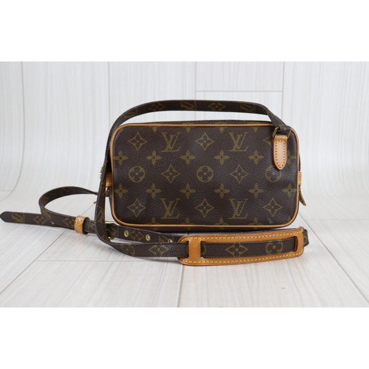 Rank AB｜LV Monogram Pochette Marley Bandolier Shoulder Bag｜23041705