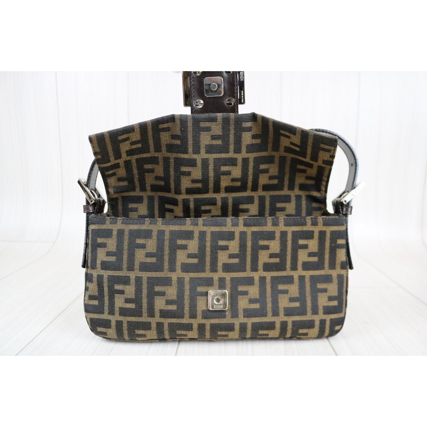 Rank SA ｜ FENDI Zucca Mamma Baguette Shoulder Bag ｜022301