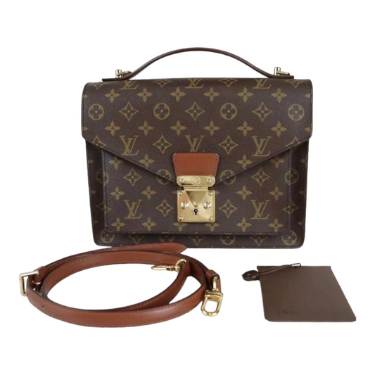 Rank A ｜ LV Monogram Monceau28 Shoulder Bag ｜22112905