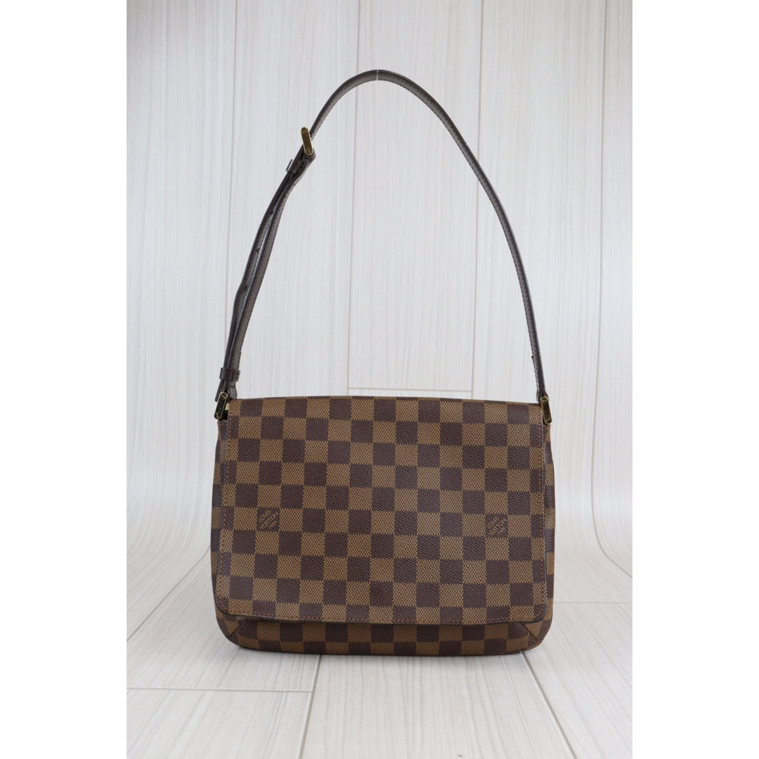 Rank A ｜ LV Special Orders Damier Musette Tango Shoulder Bag｜23032308