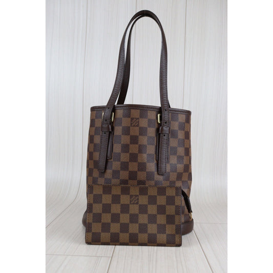 Rank A ｜ LV Damier Petit Bucket PM Tote Bag｜23033005
