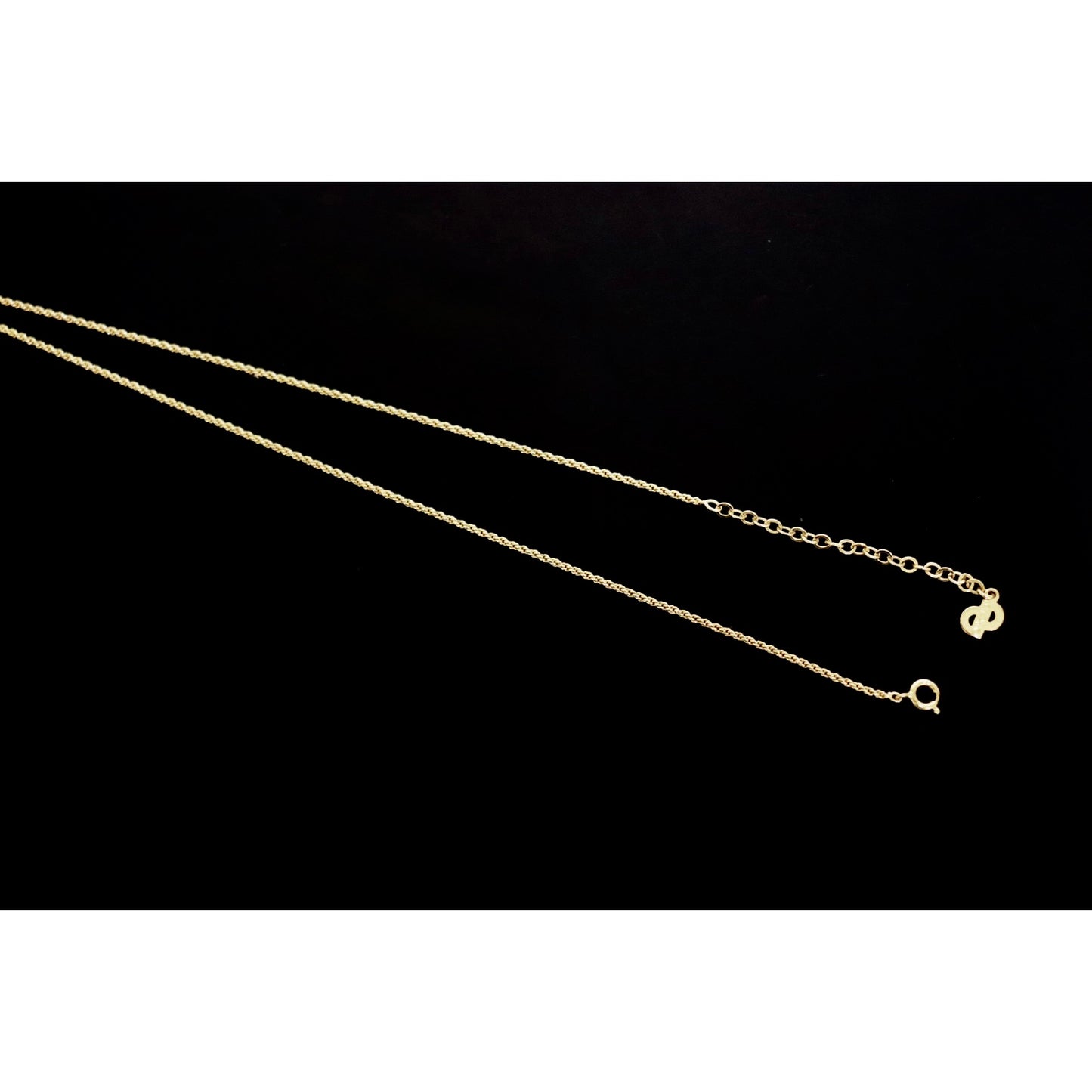 Rank SA ｜ Dior CD Necklace 18k Gold Plated ｜090307