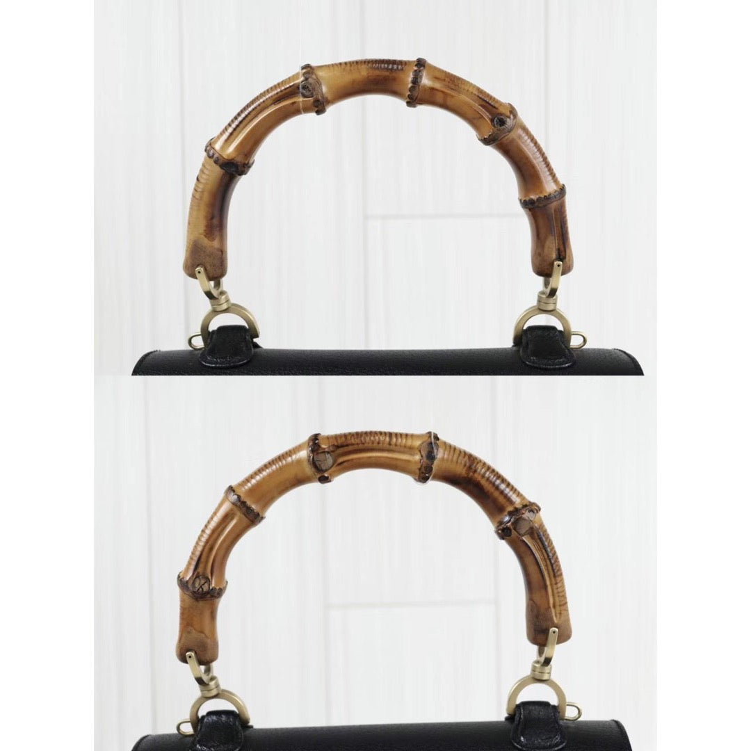 Rank A ｜ GUCCI Vintage Bamboo Hand Bag ｜22110806