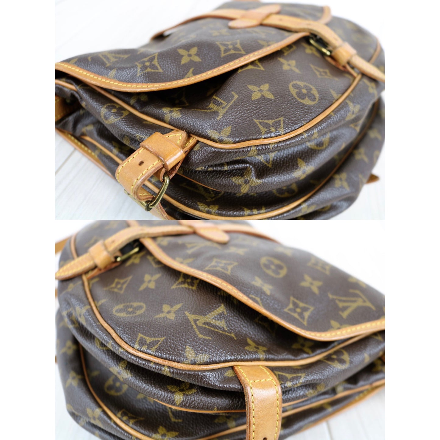 Rank AB ｜ LV Monogram Saumur MM Shoulder Bag｜032305