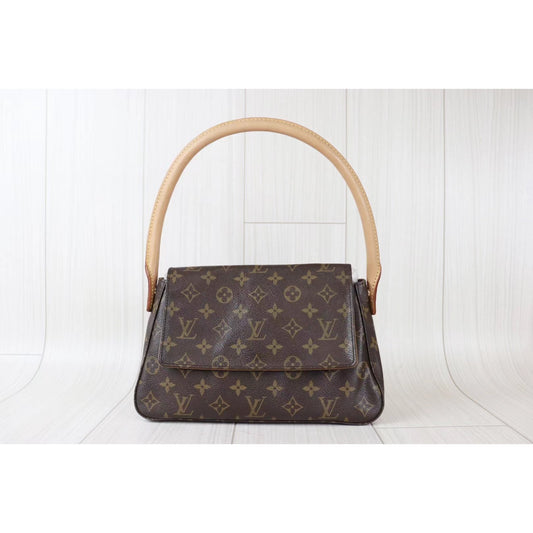 Rank AB ｜ LV Monogram Mini looping Shoulder Bag ｜080604