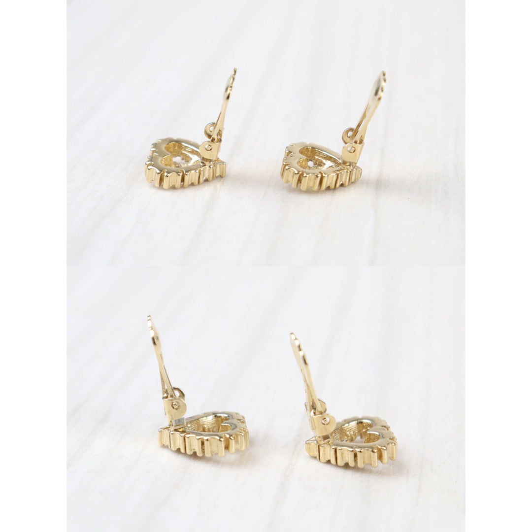 Rank SA ｜ Dior Necklace Earring Set Gold 18k Gold Plated  Rhinestone｜23041308