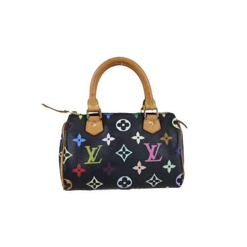 Rank AB ｜ LV Multi Monogram Mini Speedy Handbag｜073105