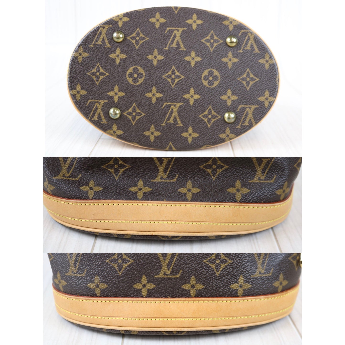 Rank A ｜ LV Monogram Petit Bucket PM Tote Bag ｜020206