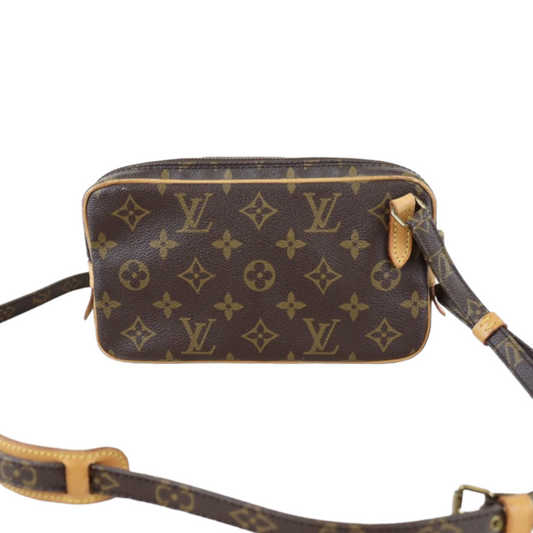 Rank AB｜LV Monogram Pochette Marley Bandolier Shoulder Bag｜092707