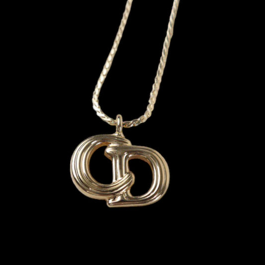 Rank SA ｜ Dior CD Necklace Gold Plated ｜23033004