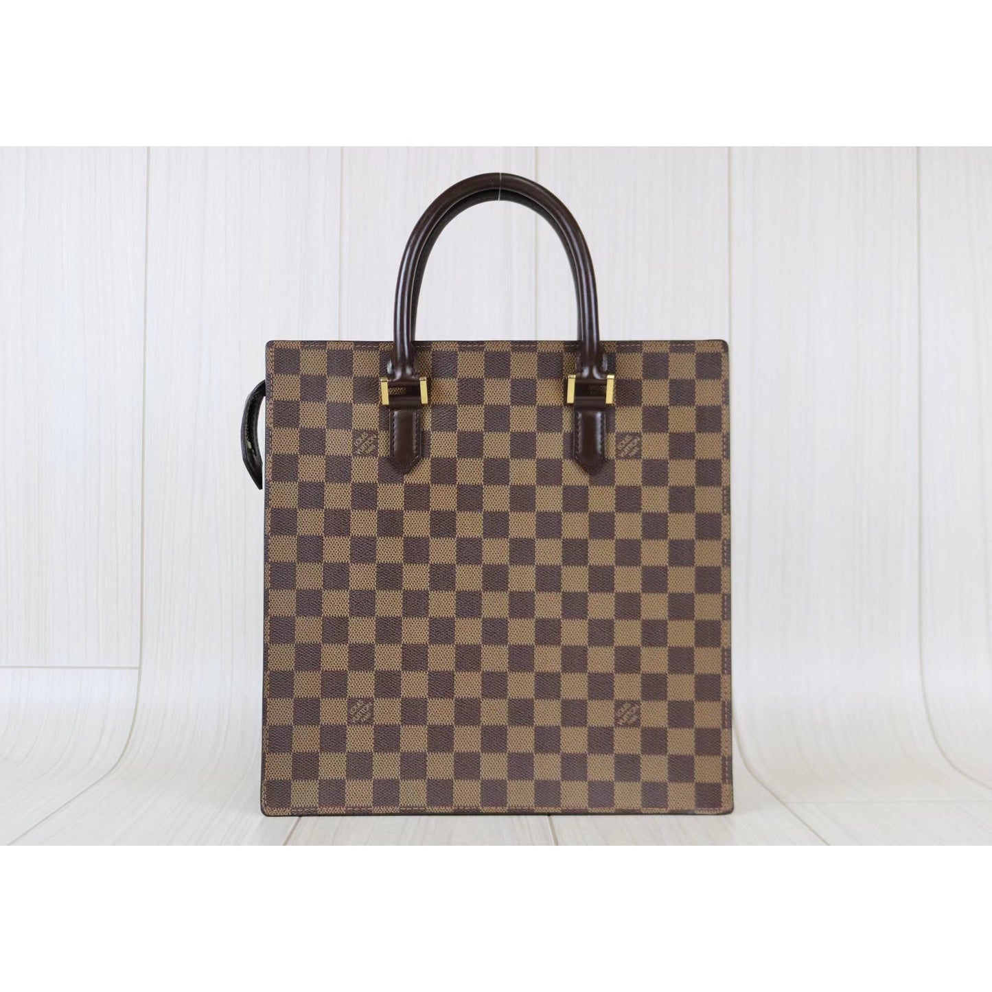 W-Rank A ｜ Louis Vuitton Damier  Sack Plattote Bag   ｜062002