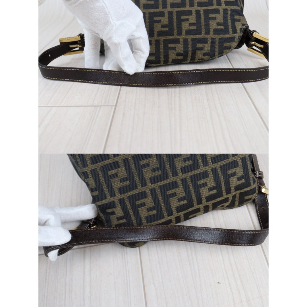 Rank A ｜ FENDI Zucca Mamma Shoulder Bag ｜23040401