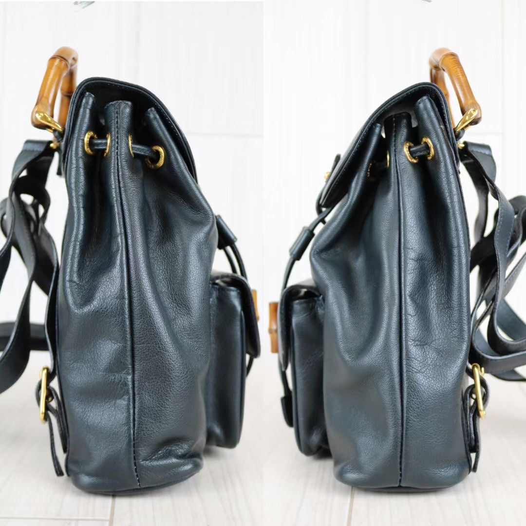 Rank A ｜ GUCCI Leather Back bag ｜040401