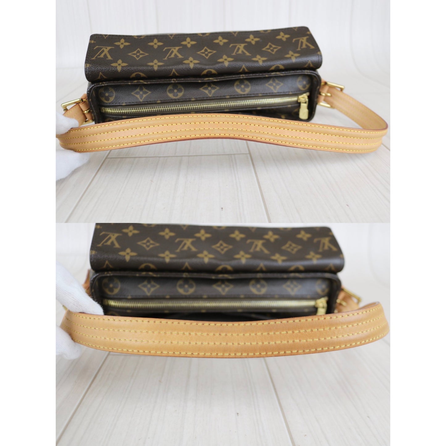 Rank A ｜LV Monogram Viva Cite MM Shoulder Bag｜062909