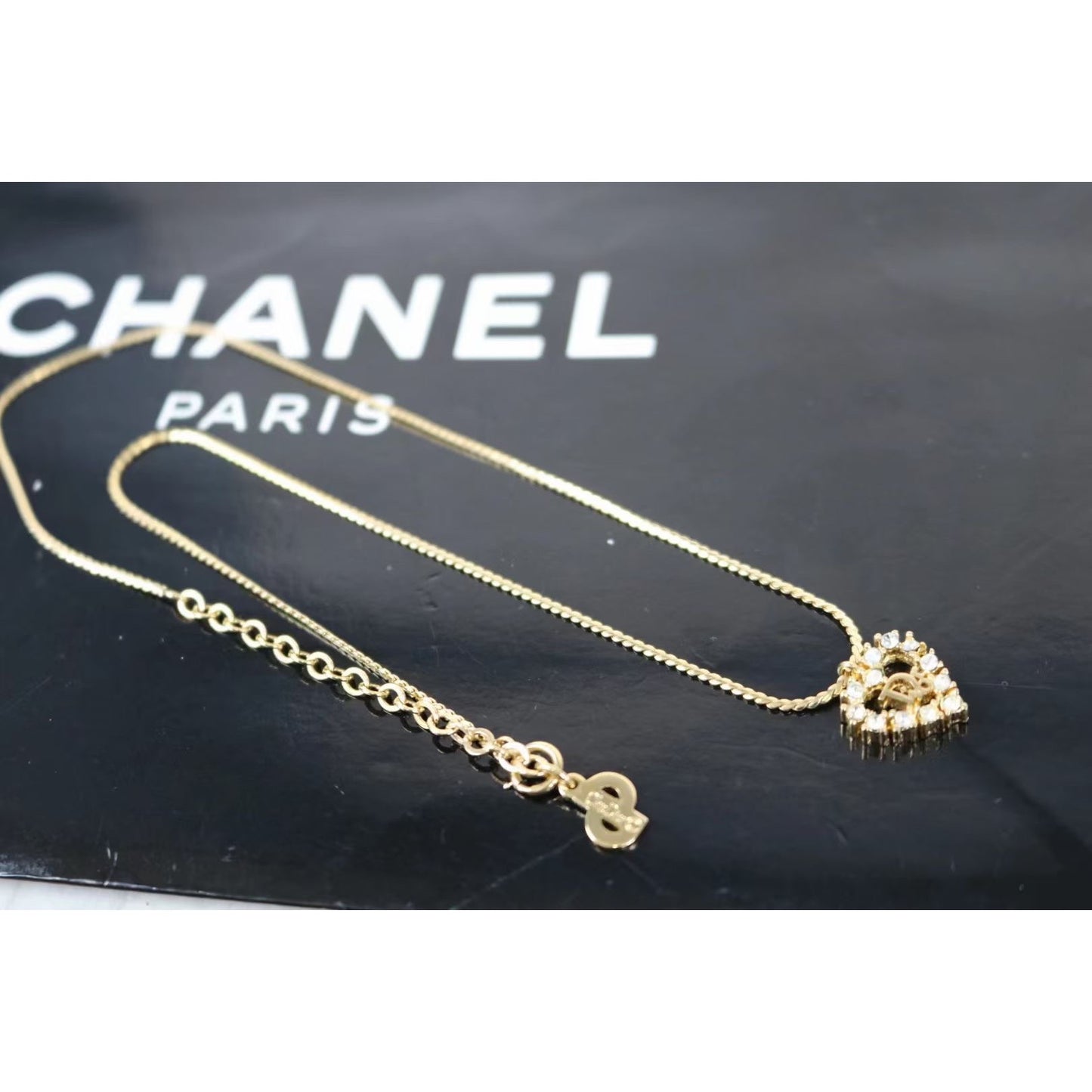 Rank A ｜ Dior Necklace Diamond Gold ｜021710