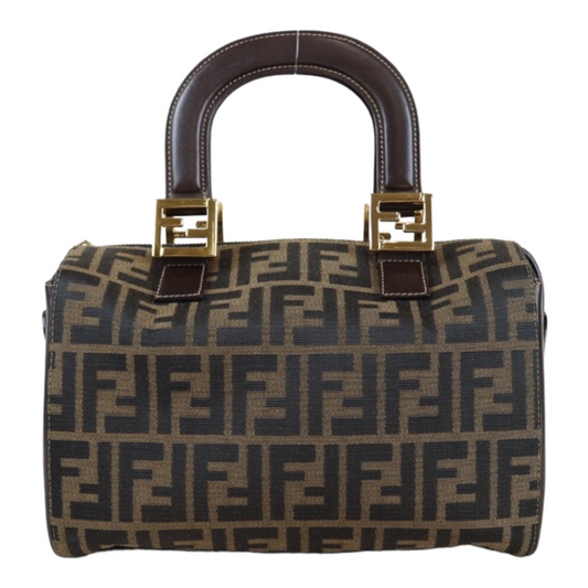 Rank A ｜ FENDI Zucca Mamma HandBag ｜23011604