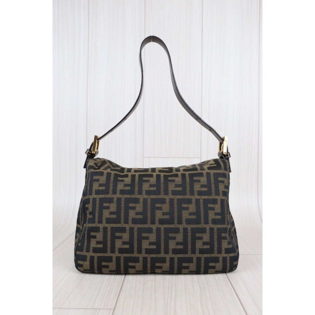 Rank A ｜ FENDI Zucca Mamma Shoulder Bag ｜23040401