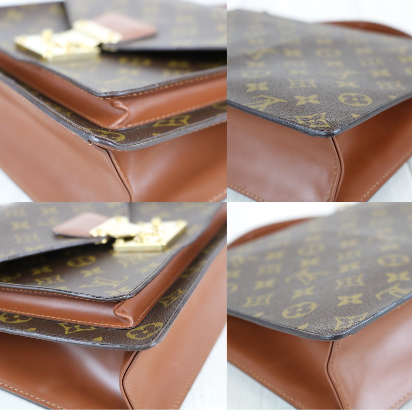 Rank A ｜ LV Monogram Monceau28 Shoulder Bag ｜041606