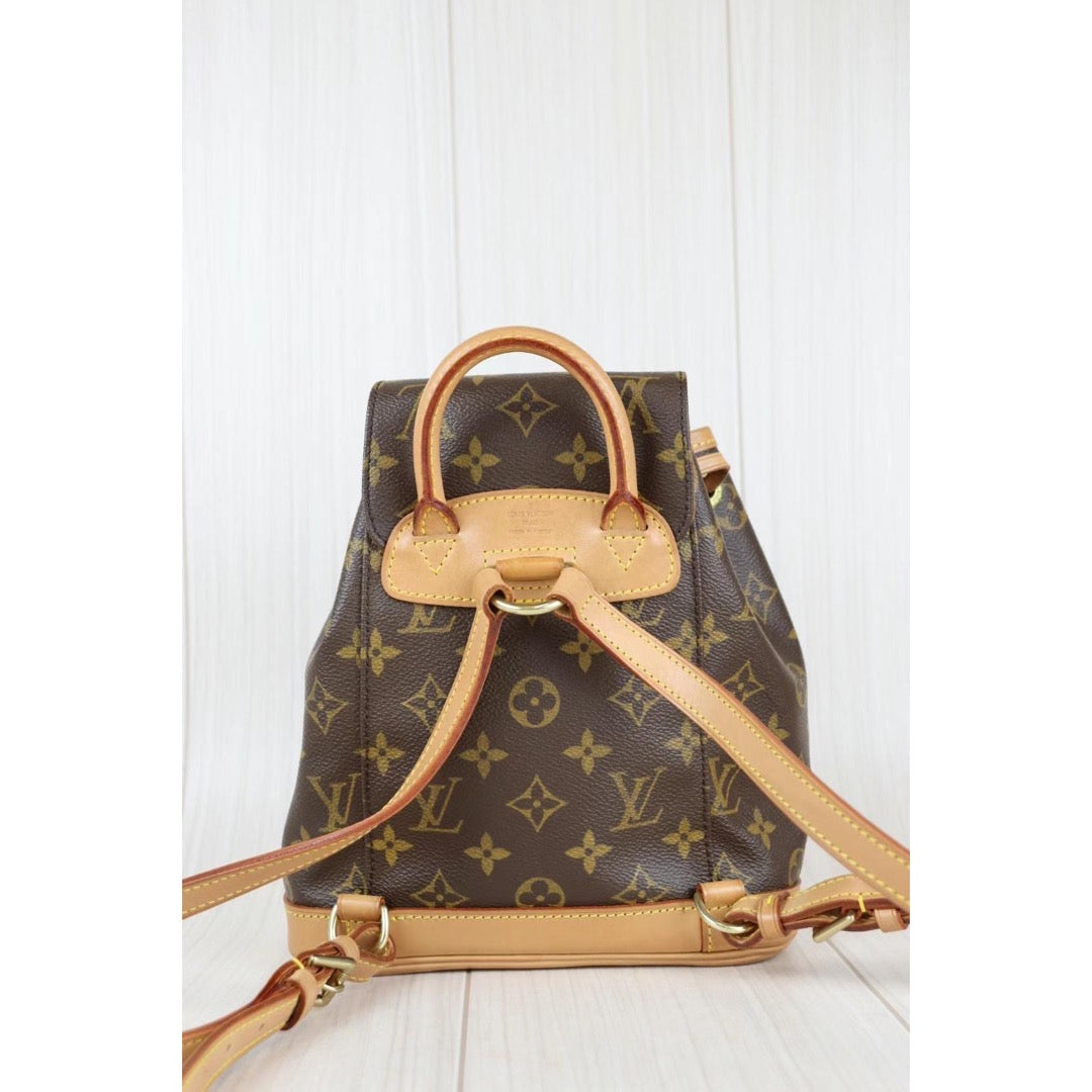 Rank A ｜ LV Monogram Montsouris PM Backpack｜22110202